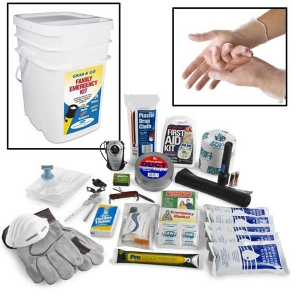 GRAB & GO FAMILY EMERGENCY KIT, Propac, Mfr#: K4001